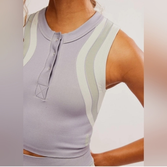 Free People Tops - NWOT Free People Movement Free Kick Henley